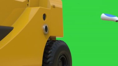 Forklift kamyon şarjı ve elektrik şarj istasyonu